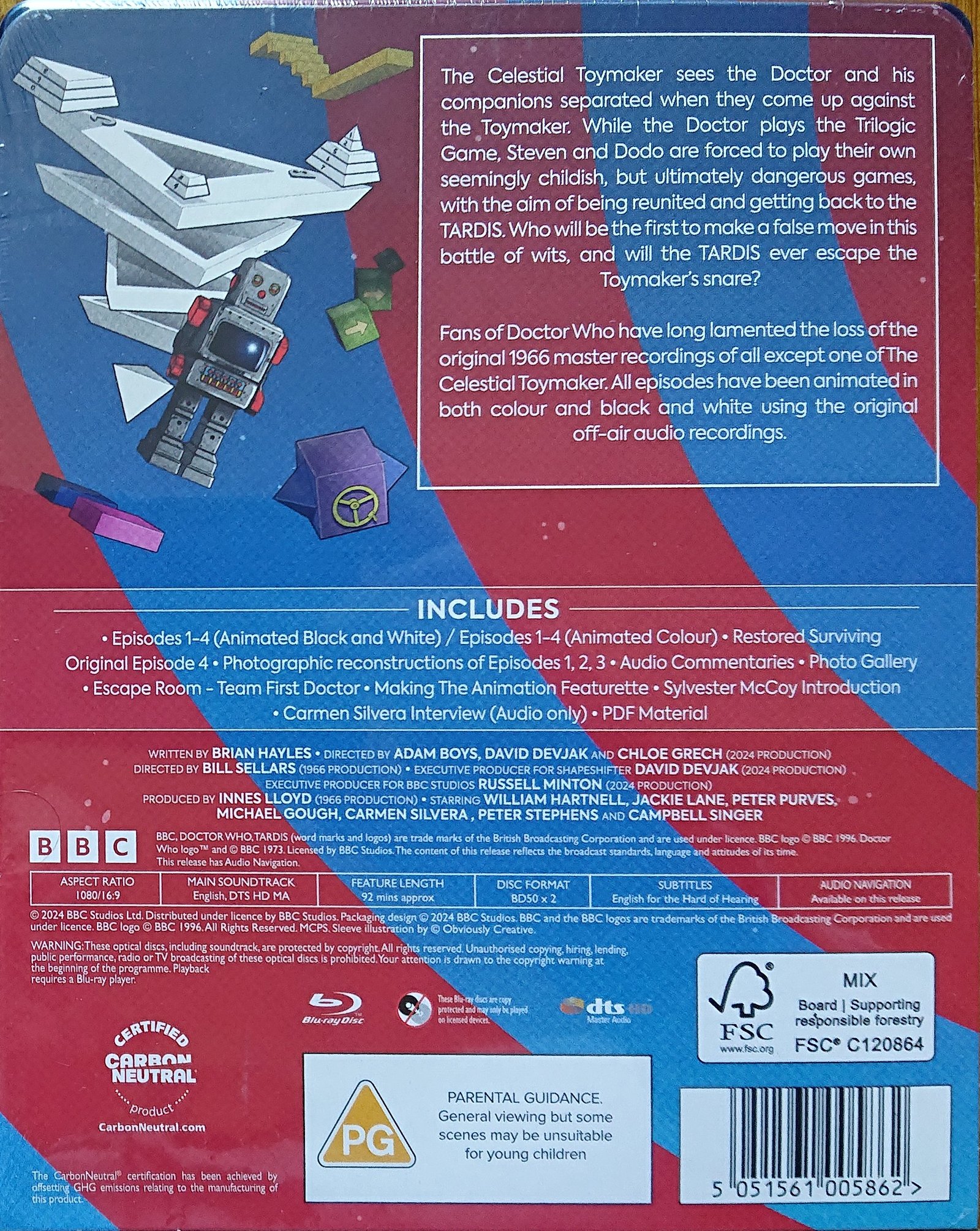 Back cover of BBCBD 0586